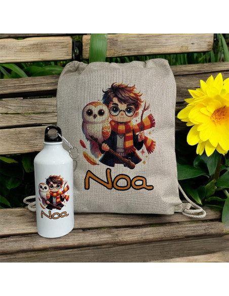 Pack mochila y botella