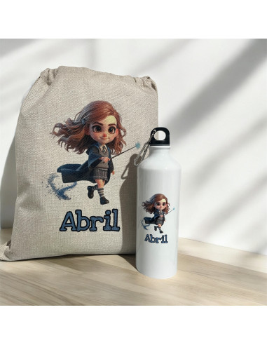 Pack mochila y botella